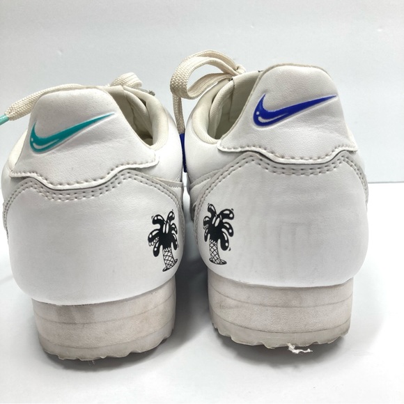 Nike Cortez Steve Harrington Earth Day Sneaker Shoes Size 8 White - Picture 10 of 16